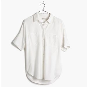 Madewell Courier Shirt, xs